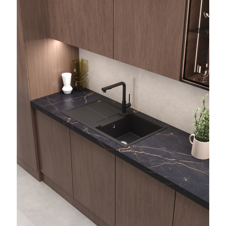 EXPANSE - 24X142 LAURANT, NOIR, MATTE